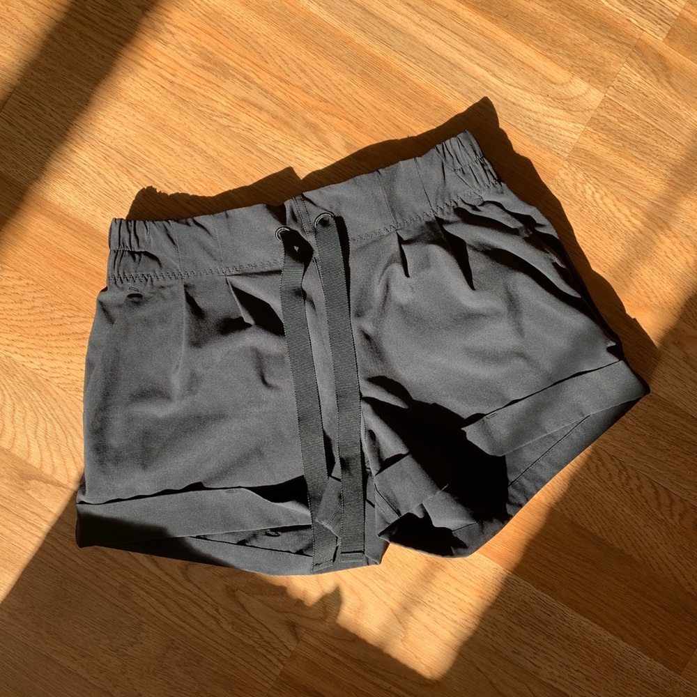 Black Lululemon Track Shorts